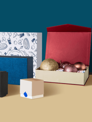 Folding carton product boxes
